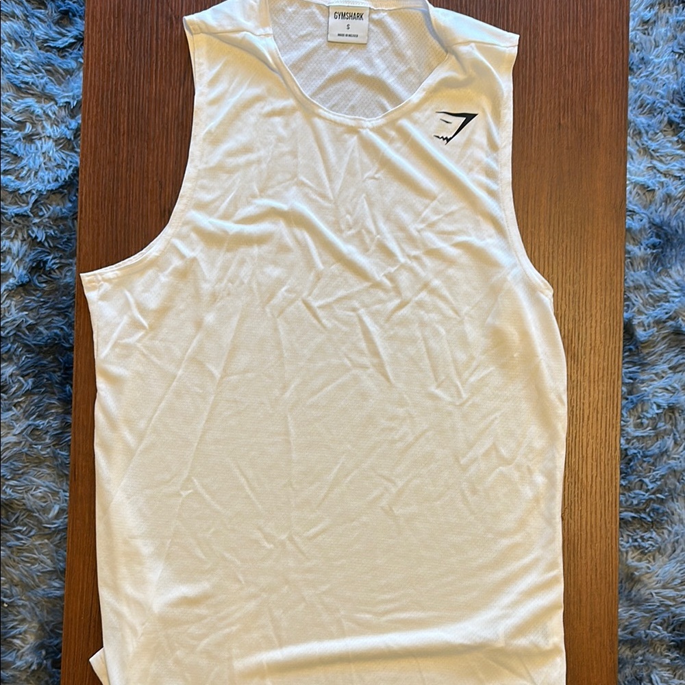Gymshark White Tank Top